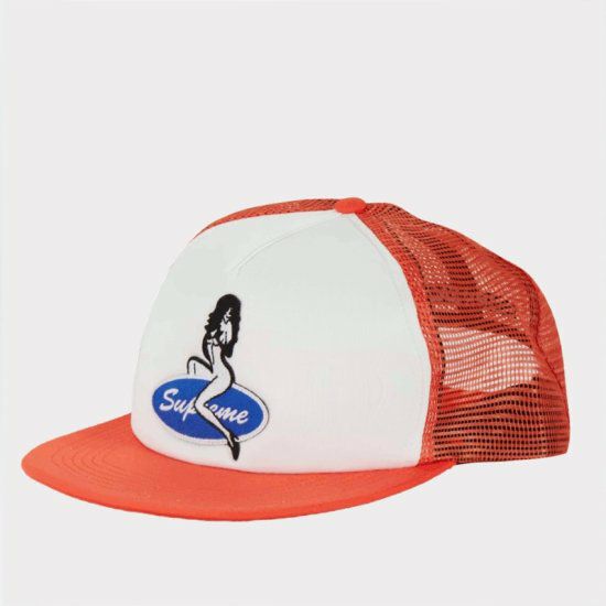 Supreme シュプリーム 22FW Pin Up Mesh Back 5Panel Cap ピンアップ
