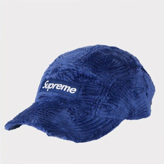 Supreme フリースキャップ Supreme シュプリーム 2022AW Swirl Fleece Camp Cap スワールフリース
