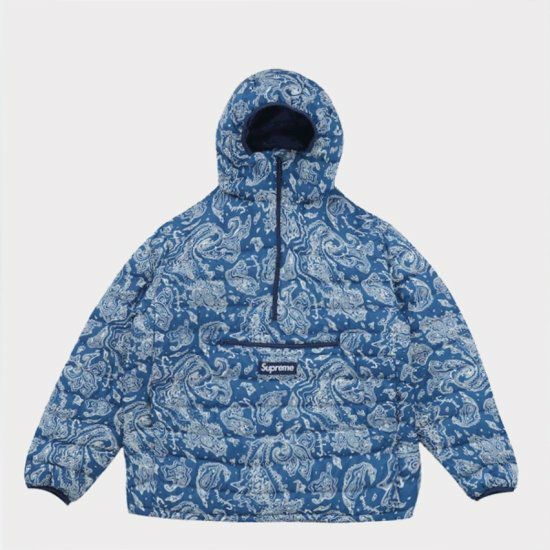 ジャケット・アウター supreme MICRODOWN HALFZIP HOODED Micro Down Half Zip Hooded Pullover - Supreme