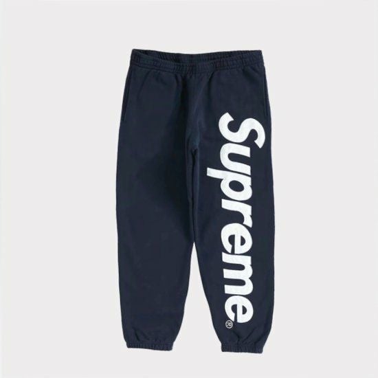Supreme シュプリーム　トラックパンツ　サテン　ズボン　ジャージ　ネイビー 中古・古着通販】Supreme (シュプリーム) トラックパンツ Satin Track