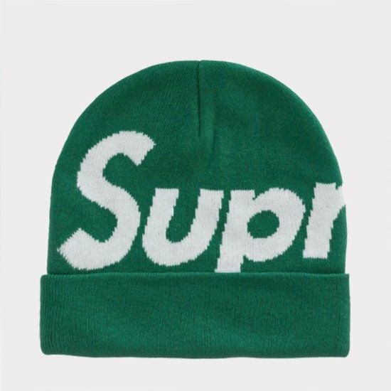 supreme ビーニー　グリーン Supreme シュプリーム 2022AW Big Logo Beanie ビッグロゴビーニー