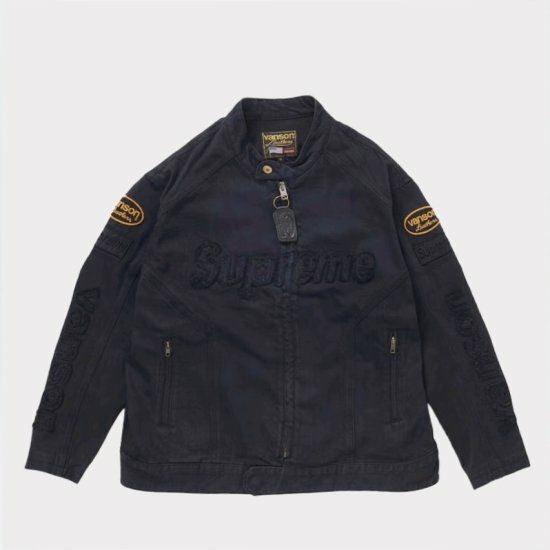 Supreme シュプリーム 2022AW Vanson leathers Cordura Denim Jacket