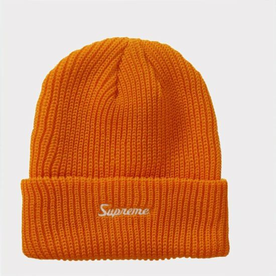 Supreme Loose Gauge Beanieオレンジ ニット帽 未使用 Supreme シュプリーム 2022AW Loose Gauge Beanie ルースガウジ