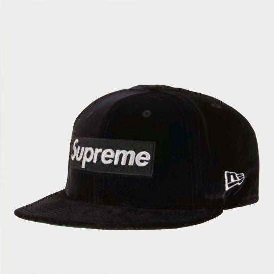 Supreme シュプリーム 2022AW Velour Box Logo New Era Cap ベロア