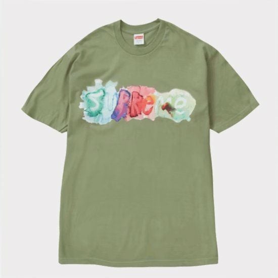 Supreme シュプリーム 23SS Watercolor Tee ウォーターカラーTシャツ 