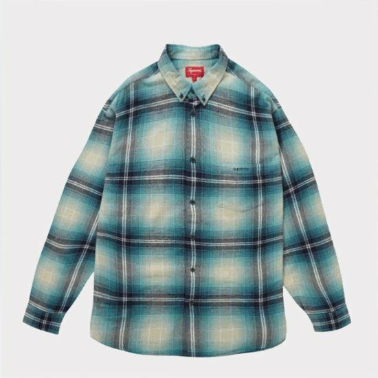 Supreme シュプリーム 2023SS Shadow Plaid Flannel Shirt シャドウ Supreme シュプリーム 2023SS Shadow Plaid Flannel Shirt シャドウ