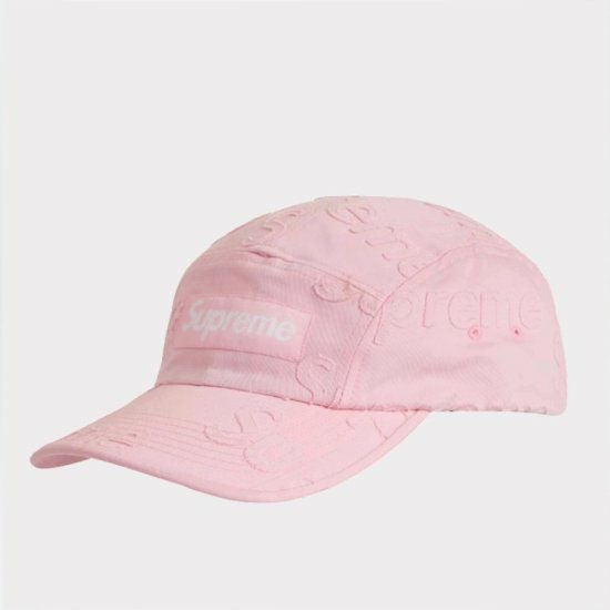 supreme(シュプリーム) ピンクキャップ　帽子 Supreme シュプリーム 2023SS Lasered Twill Camp Cap レーザーツイル
