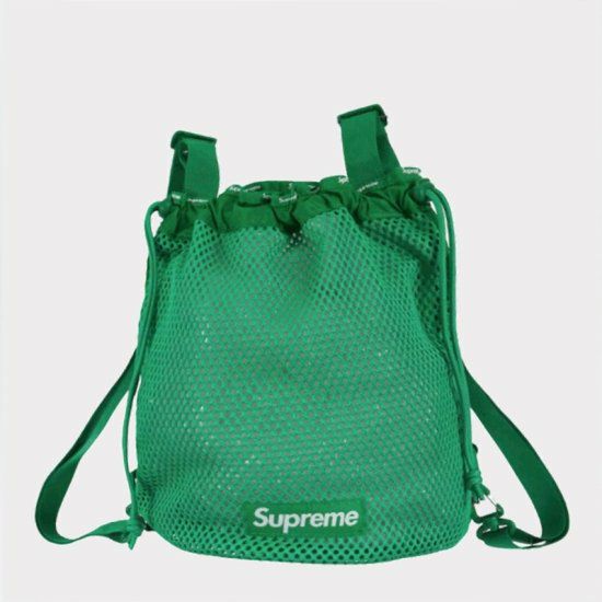 Supreme グリーン メッシュリュック Supreme シュプリーム 2023SS Mesh Small Backpack メッシュスモール