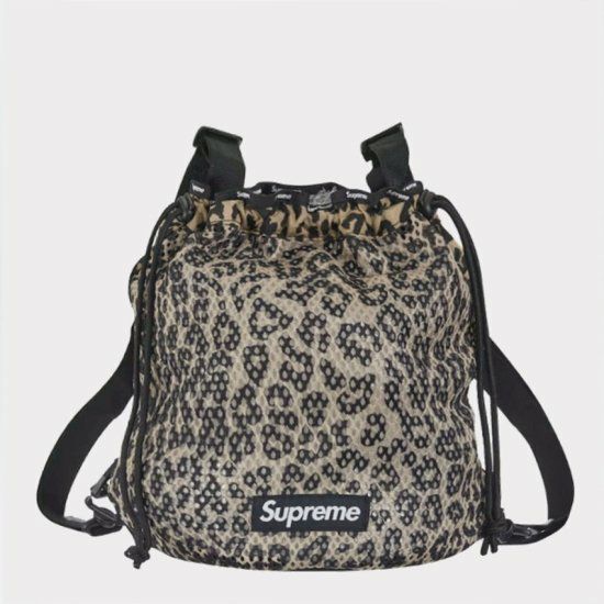 Supreme ヒョウ柄 メッシュバッグ Supreme Mesh Mini Duffle Bag Leopard - SS23 - US