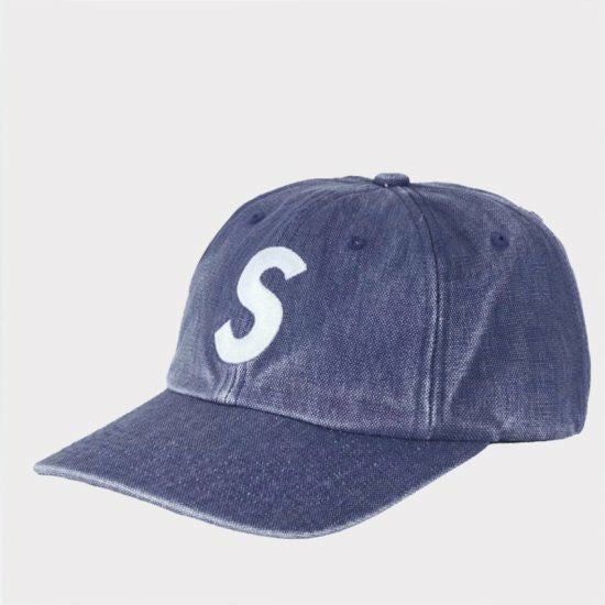 Supreme シュプリーム 2023SS Pigment Canvas S Logo 6Pnale Cap