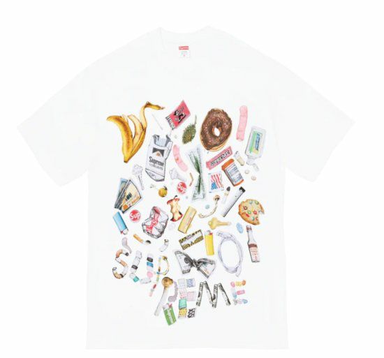 Supreme シュプリーム 23SS Trash Tee トラッシュTシャツ ホワイト