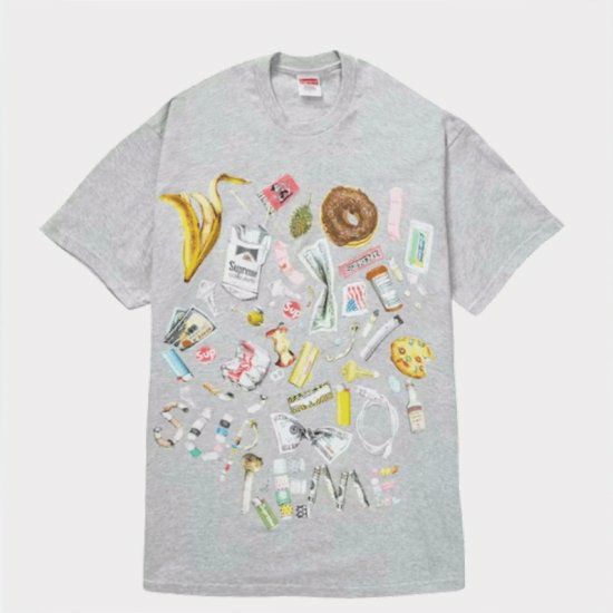 Supreme シュプリーム 23SS Trash Tee トラッシュTシャツ アッシュ