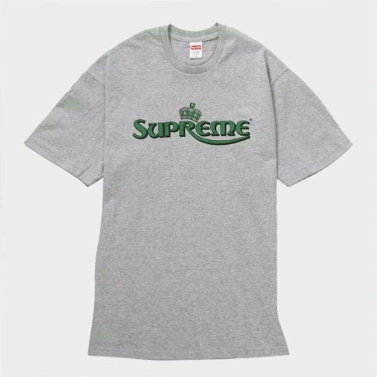 Supreme シュプリーム 23SS Crown Tee クラウンTシャツ ヘザーグレー