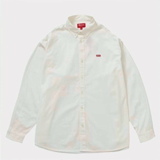 ほぼ未使用 Supreme Small Box Shirt ホワイト 23aw Supreme シュプリーム 2023AW Small Box Shirt スモールボックスシャツ