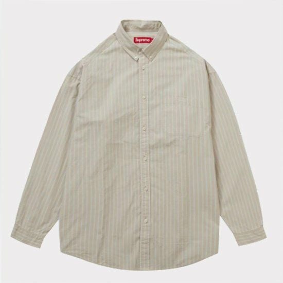 Supreme シュプリーム 2023AW Loose Fit Stripe Shirt ルースフィット