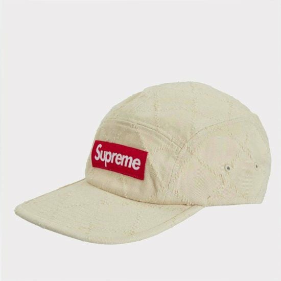 Supreme シュプリーム 2023AW Punched Denim Camp Cap パンチデニム