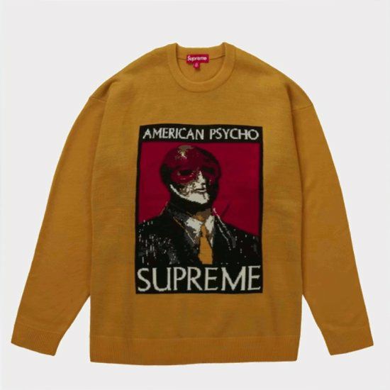Supreme シュプリーム 2023AW American Psycho Sweater アメリカン