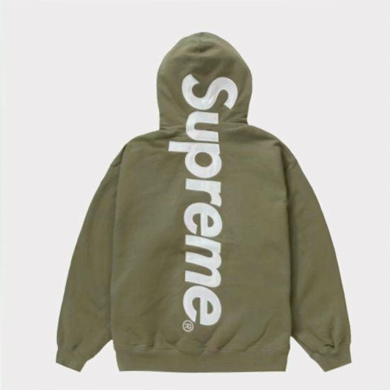 Supreme シュプリーム 2023AW Satin Applique Hooded Sweatshirt