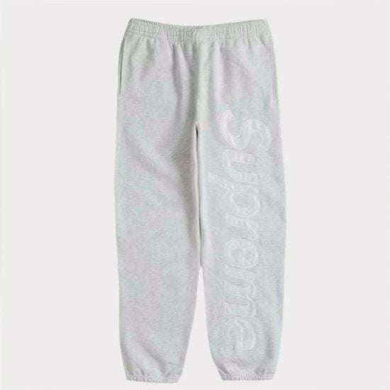 Supreme シュプリーム 2023AW Satin Applique Sweatpant サテン
