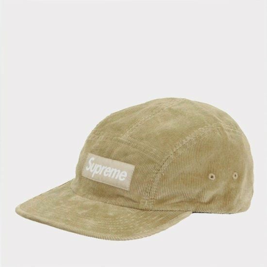 Supreme コーデュロイキャップ ベージュ Supreme シュプリーム 2023AW Corduroy Camp Cap コーデュロイキャンプ
