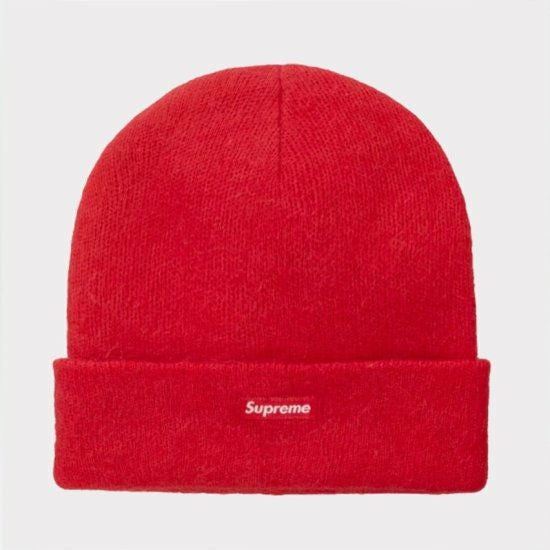 Supreme モヘア　ニット帽 ☆Supreme☆洗練された芸術☆ボックスロゴ☆モヘアビーニー☆ (Supreme