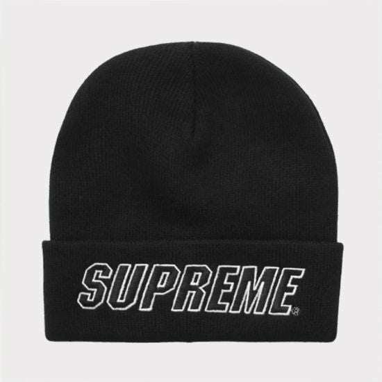 Supreme Slant Beanie ビーニー　ブラック　ニット帽　帽子 Supreme シュプリーム 2023AW Slant Beanie スラントビーニー ニット帽