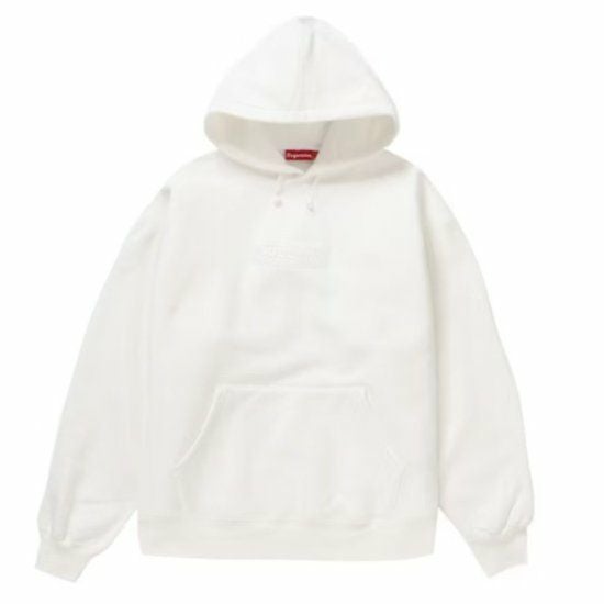 Supreme ホワイト フード付きパーカー Supreme シュプリーム 2023AW Box Logo Hooded Sweatshirt ボックス