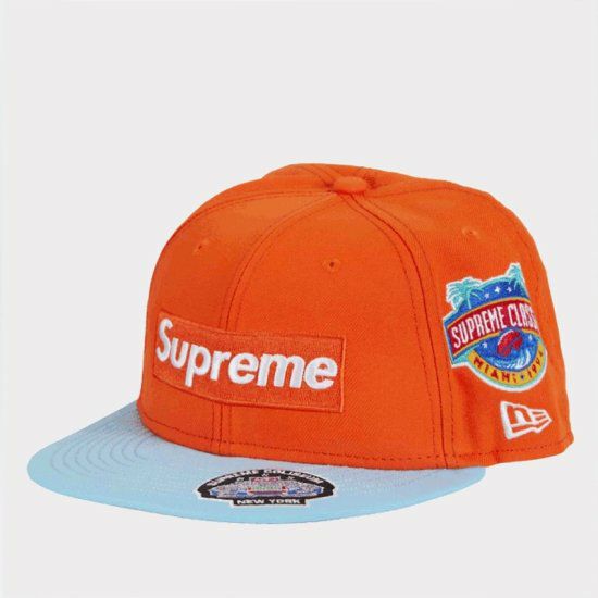 Supreme シュプリーム 2023AW Champions Box Logo New Era Cap