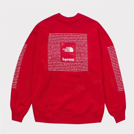 Supreme シュプリーム 2024SS The North Face Crewneck ノースフェイス 