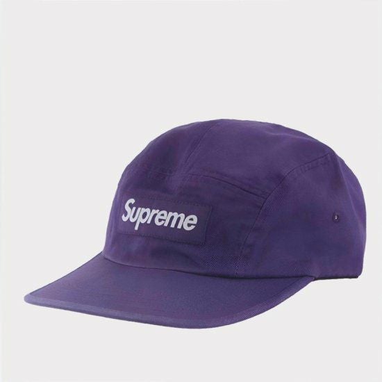 新品 Supreme Washed Chino Twill Camp Cap 紫 Supreme Washed Chino Twill Camp Cap (26SS) 