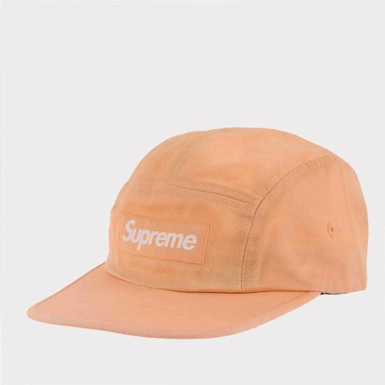 Supreme シュプリーム 2024SS Washed Chino Twill Camp Cap ウォッシュ