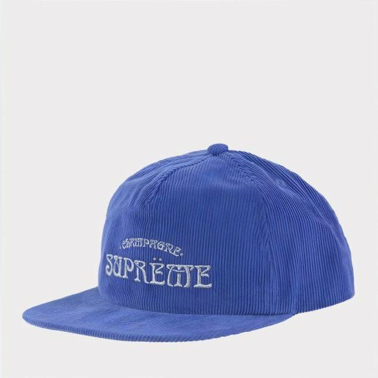 Supreme シュプリーム 2024SS Champagne Corduroy 5Panel Cap 
