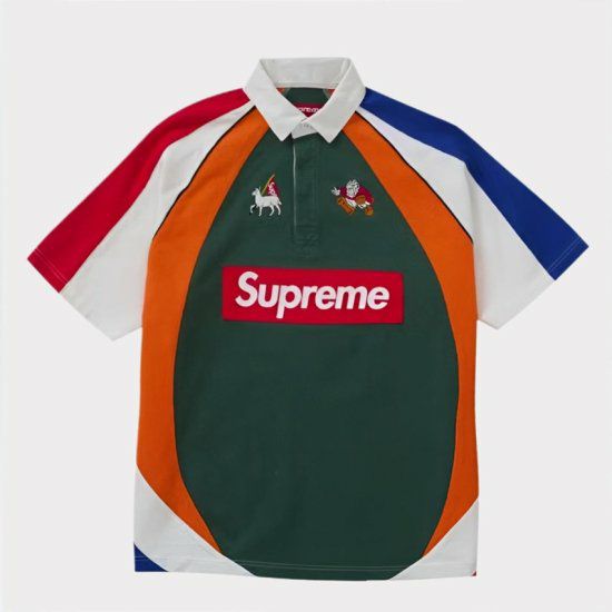 Supreme シュプリーム 2024SS S/S Rugby ショートスリーブラグビー 