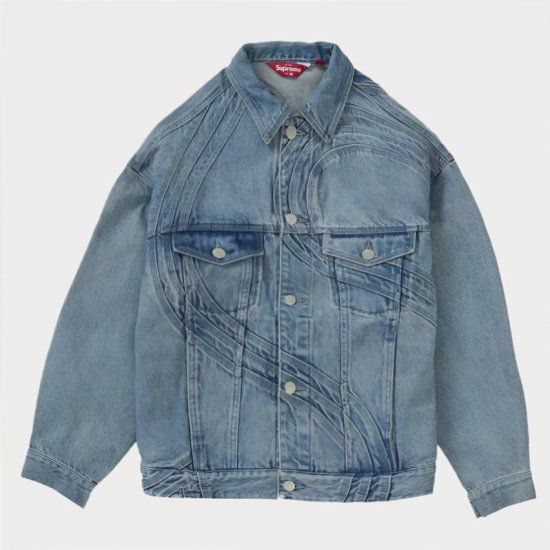 Supreme シュプリーム 2024SS S Logo Denim Trucker Jacket Sロゴ