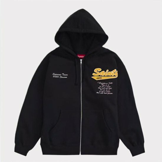 Supreme シュプリーム 2025AW Collegiate Applique Zip Up Hooded