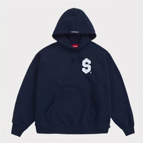 Supreme | 2024SS Hooded Sweatshirt ネイビー - Supreme(シュプリーム 
