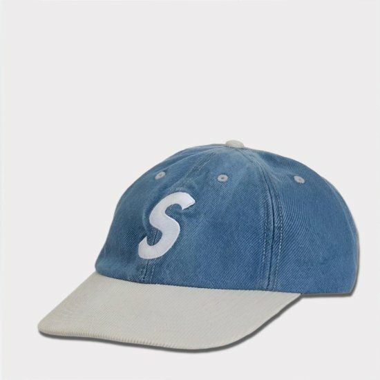 【極美品】 SUPREME 24FW Sロゴ 6パネル デニムキャップ 濃青 Supreme FW24 デニム キャップ | ブルー | FARFETCH JP