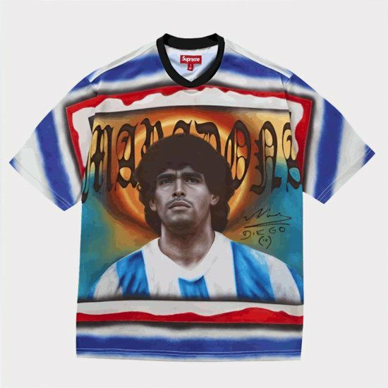 supremeマラドーナ Tシャツ Ｓサイズ Supreme 2024SS Maradona Soccer Jersey | マラドーナサッカージャージ