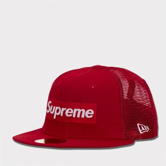 Supreme×New Era ボックスロゴ キャップ 赤 7 1/2 59.6 Supreme シュプリーム 2024SS Box Logo Mesh New Era Cap ボックスロゴ