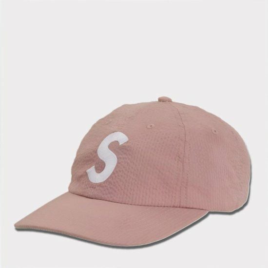supreme キャップ 24SSシアサッカー Sロゴ Seersucker S Logo 6-Panel | Supreme 24ss