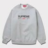 Supreme シュプリーム 2024SS Established Crewneck エスタブリッシュクルーネック  ヘザーグレー 灰