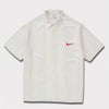 Supreme シュプリーム 2024SS Nike Mesh S/S Shirt  ナイキメッシュショートスリーブシャツ ホワイト　白1