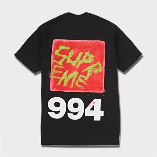 Supreme シュプリーム 2024SS Paint Tee ペイントTシャツ ブラック 黒 