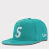 Supreme シュプリーム 2024SS  Gold Cross S Logo New Era Cap ゴールドクロスSロゴニューエラキャップ 帽子 ティール1