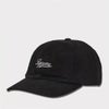 Supreme シュプリーム 2024SS Lightweight Moleskin 6Panel Cap ライトウェイトモールスキン6パネルキャップ ブラック 黒1