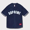 2024SS Ultrasuede Mesh Baseball Jersey ウルトラスエードメッシュベースボールジャージー ネイビー 紺1