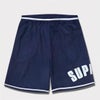 Supreme シュプリーム 2024SS Ultrasuede Mesh Short ウルトラスエードメッシュショーツ ネイビー 紺1