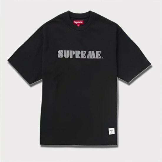 Supreme シュプリーム 2024SS Stencil Embroidered S/S Top Tee