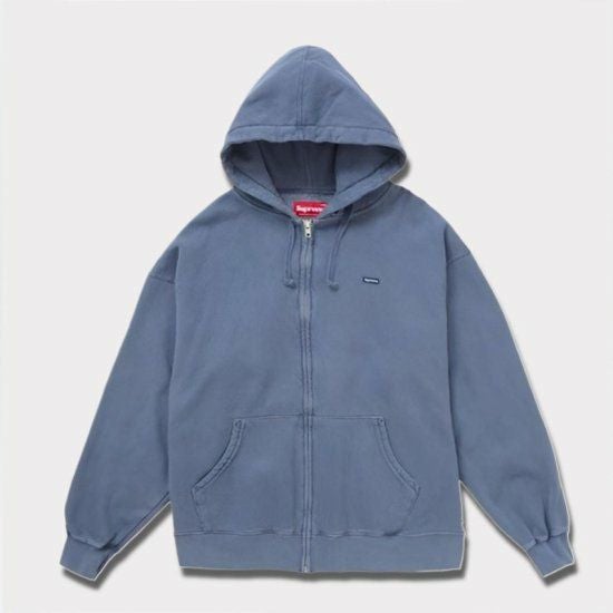 Supreme 2024SS Overdyed Small Box Zip Up Hooded Sweatshirt
