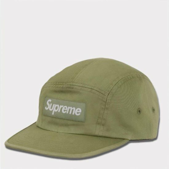 Supreme 2024SS Washed Chino Twill Camp Cap | ライトオリーブ 